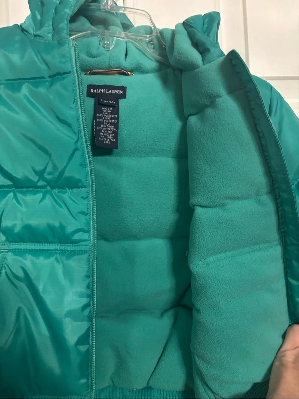 Ralph Lauren warm insulated